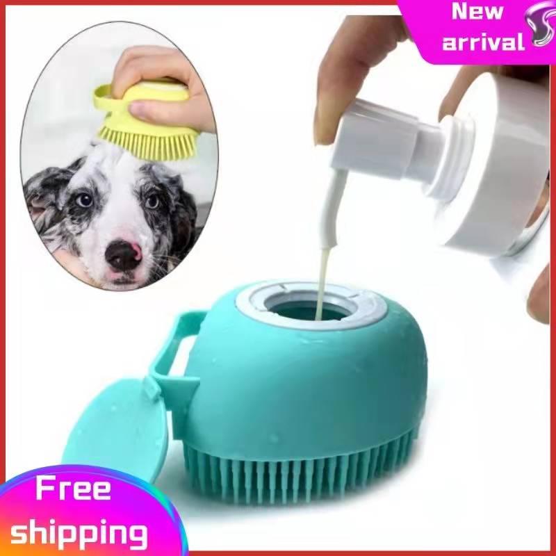 Escova de Silicone para Banho dos Pets - Conforto e Limpeza em Cada Lavagem