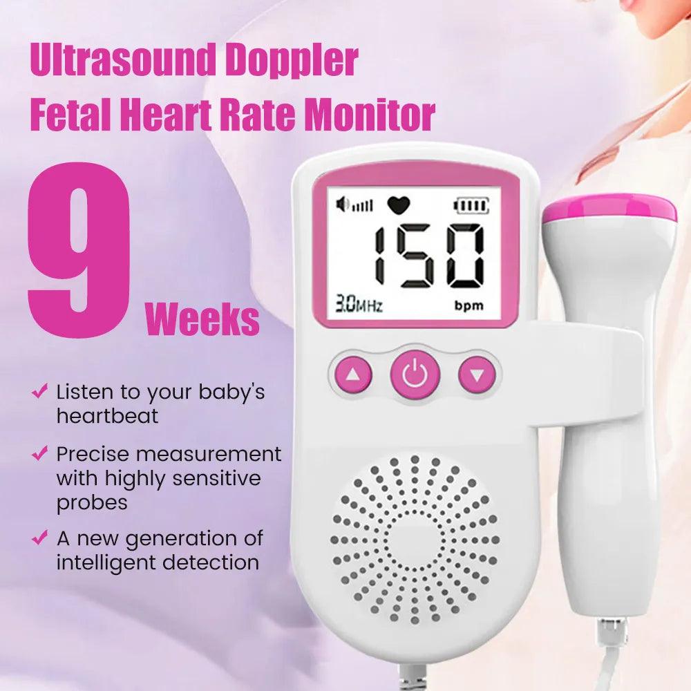 Doppler Fetal Portátil: Monitoramento Seguro e Confiável para Seu Bebê