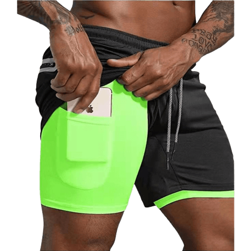 Short Masculino Esportivo Fitness-Dry - Conforto e Desempenho para Suas Atividades